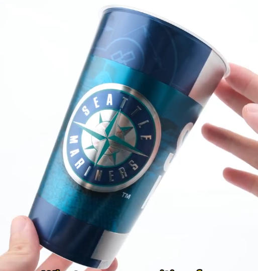 รับฉลากเอฟเฟกต์พื้นผิวนูน YZY สำหรับถ้วยของคุณ