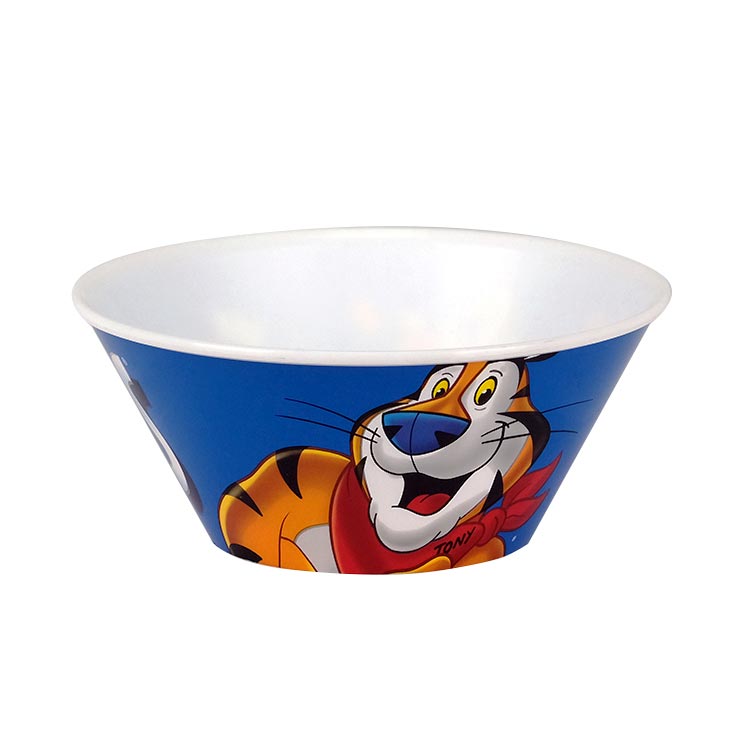 การฉีดขึ้นรูปชามข้าวโอ๊ตในฉลากแม่พิมพ์