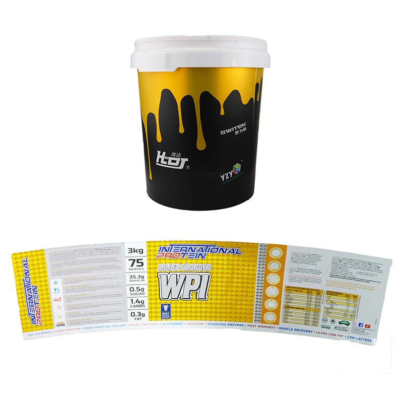 การฉีดขึ้นรูปถังเก็บเคลือบในฉลากแม่พิมพ์