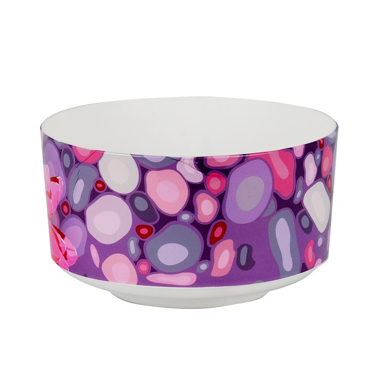 การฉีดขึ้นรูปชามพลาสติกในฉลากแม่พิมพ์