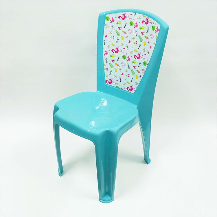 การฉีดขึ้นรูปเก้าอี้พลาสติกวางซ้อนกันได้ในฉลากแม่พิมพ์