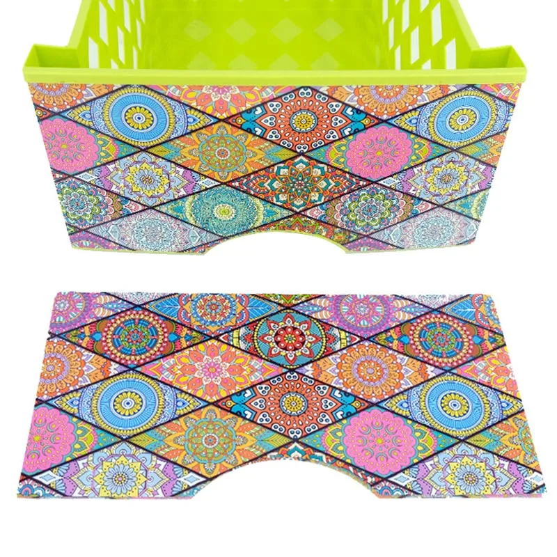 การฉีดขึ้นรูปตะกร้าเก็บของในฉลากแม่พิมพ์